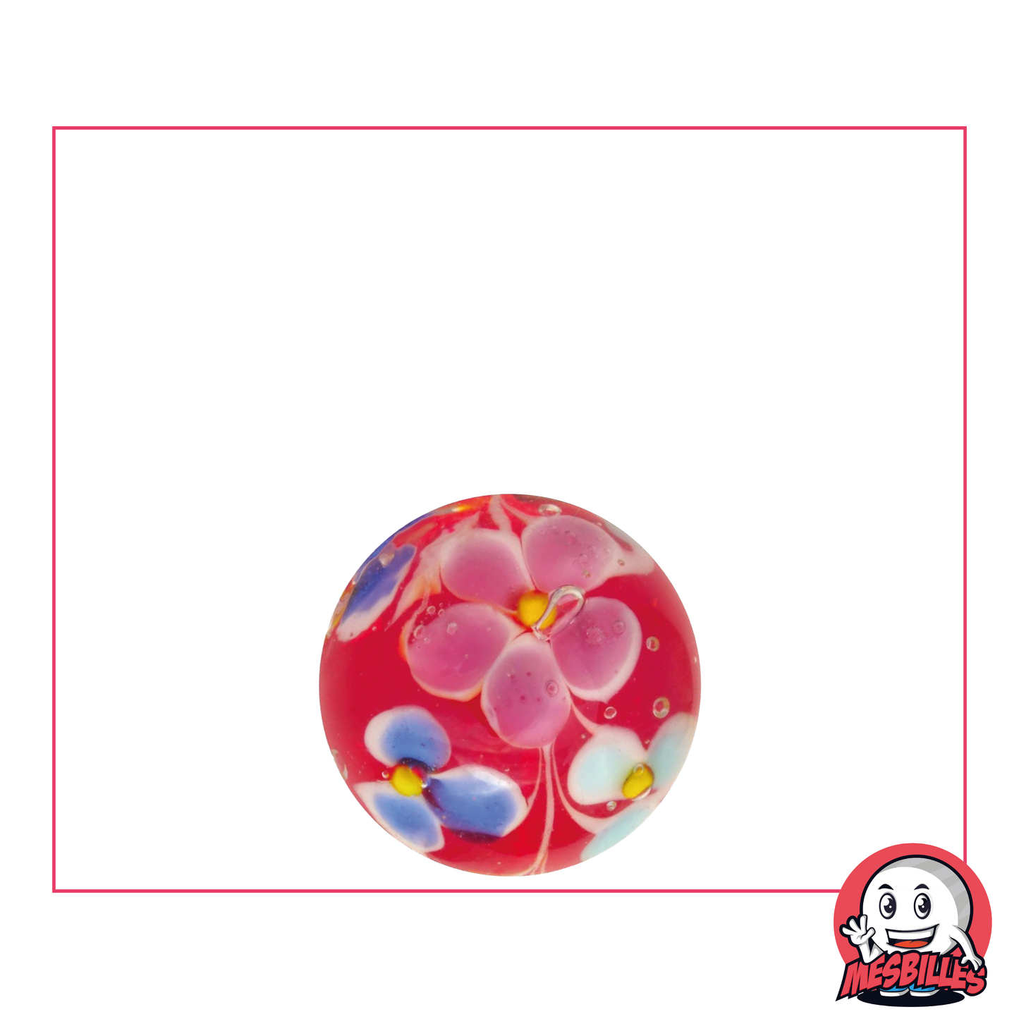 1 Canica Art Daisy Rouge 16 mm