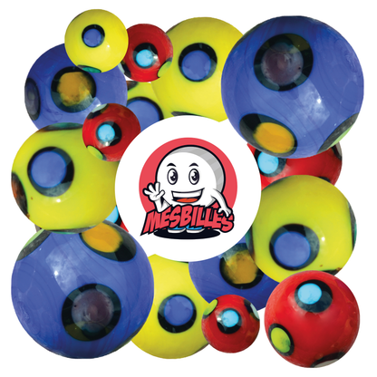 1 Canica Art Dot Amarillo 16 mm