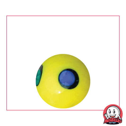 1 Canica Art Dot Amarillo 22 mm