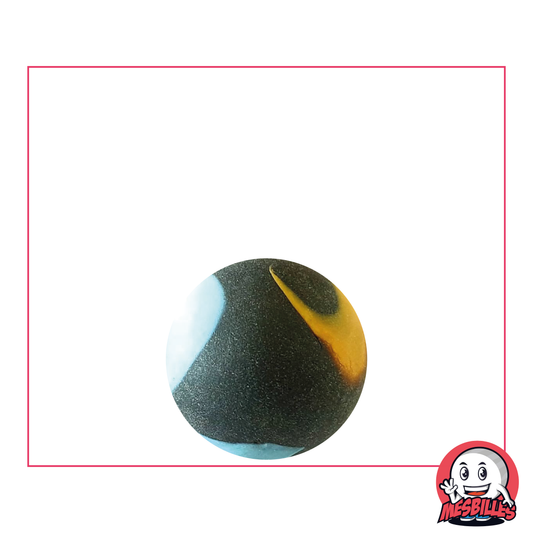 1 Canica Helada Negra 16 mm