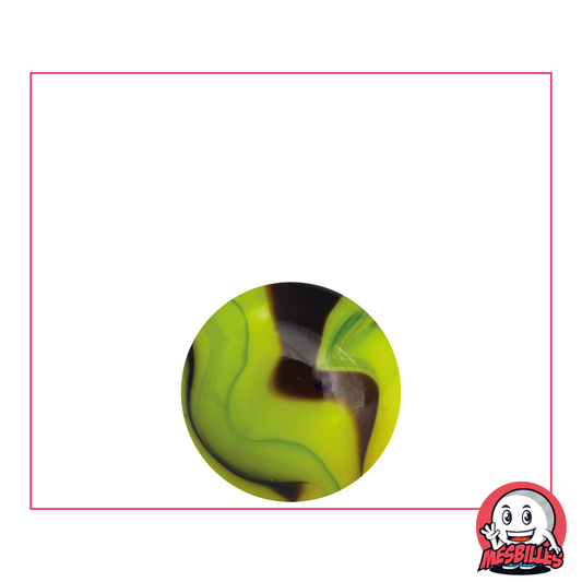 1 Canica Tortuga Verde 16 mm