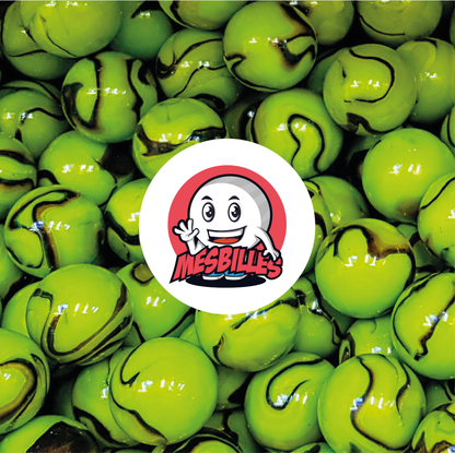 1 Canica Tortuga Verde 25 mm