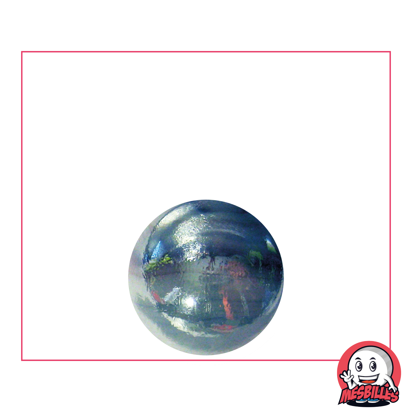 1 Canica Gris-Azul 16 mm
