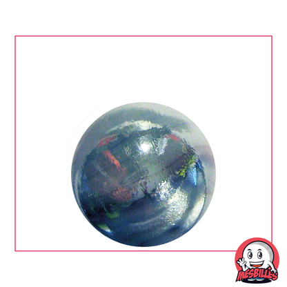 1 Canica Gris-Azul 25 mm
