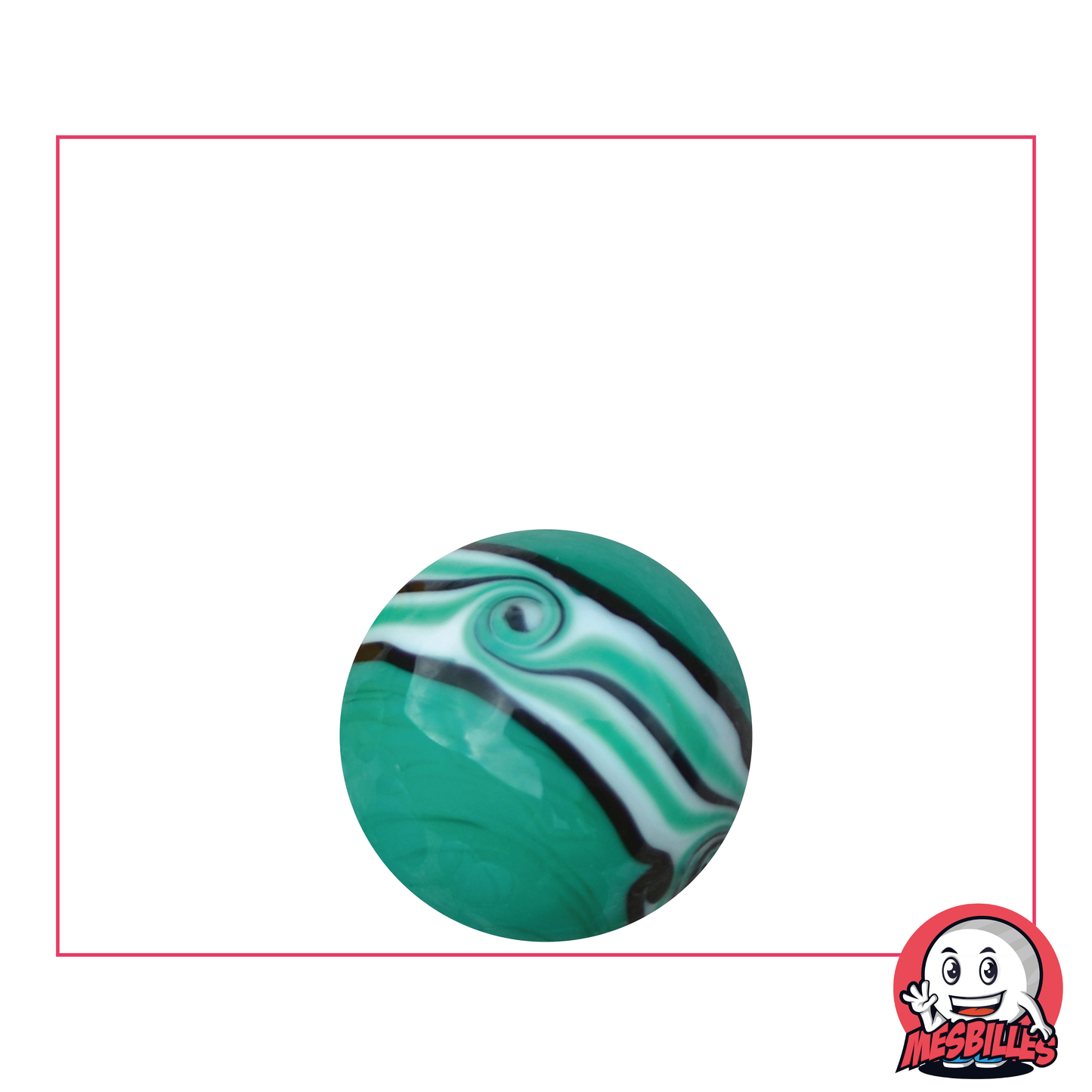 1 Canica Art Hawaí Verde 16 mm