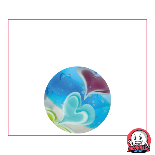 1 Canica Art Helado Azul 22 mm