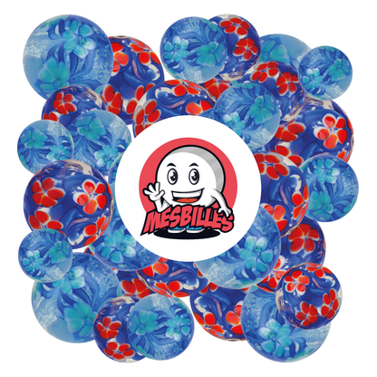 1 Canica Arte Jardín Florido 22 mm