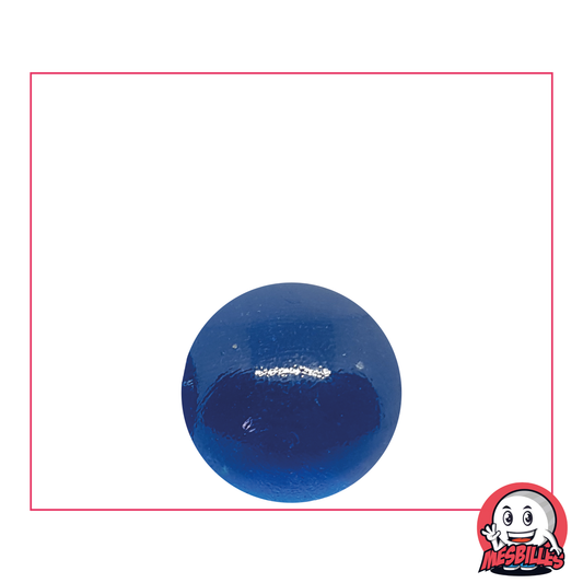 1 Canica Lupa Azul 16 mm