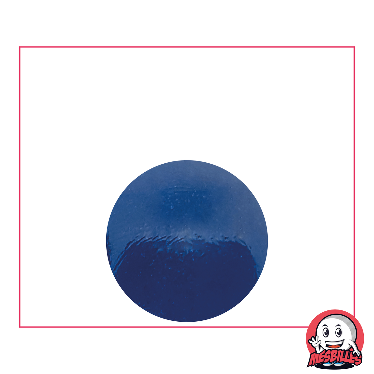 1 Canica Luz Azul 22 mm