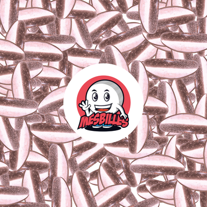 1 Canica Lágrima de Diosa Rosa Claro