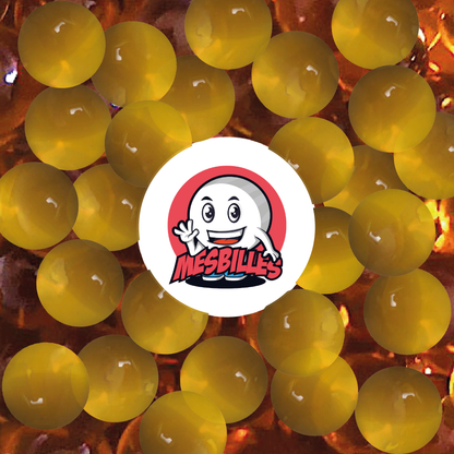 1 Canica Luz Ámbar Claro 08 mm