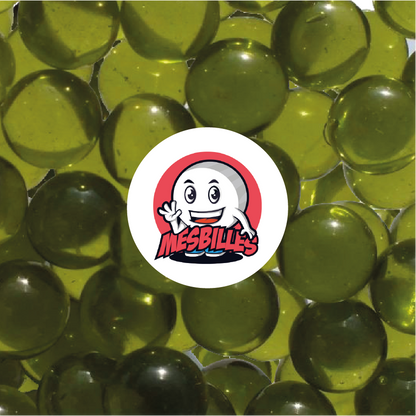 1 Canica Luz Verde-Amarillo 16 mm