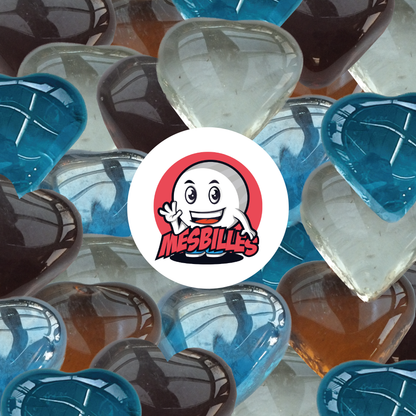 Les Billes de formes plates sont très rares, elles se prêtent particulièrement à la collection, mais également aux échanges entre joueurs de billes.