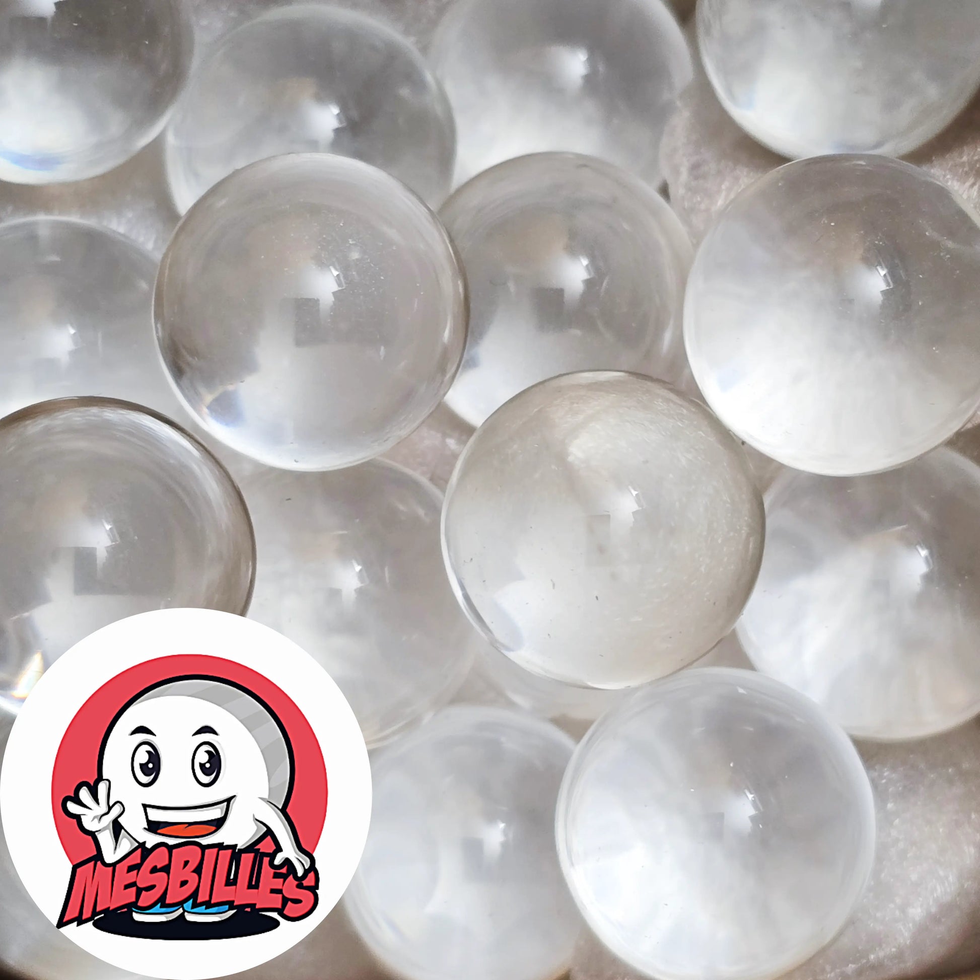 Illuminez vos jeux avec la Bille Mini Calot Loupe Cristal de Bohème