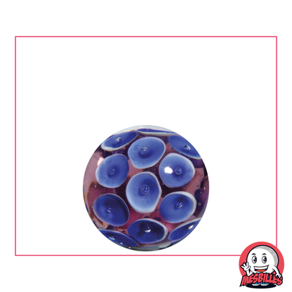 1 Canica Arte Nenúfar Azul 22 mm