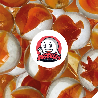 1 Canica Ojo de Salmón 16 mm