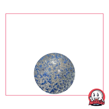 Canica Pepita Azul Oscuro 16 mm - MisCanicas
