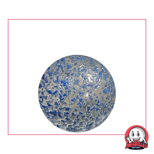Canica Pepita Azul Oscuro 25 mm - MisCanicas