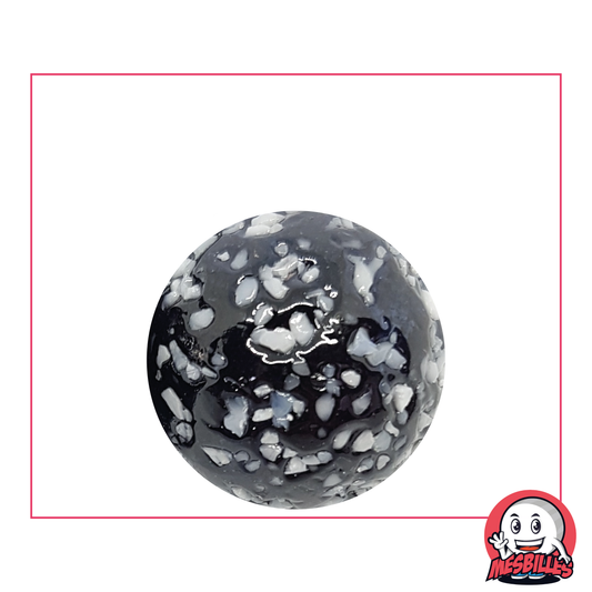 1 Canica pepita Negro 25 mm