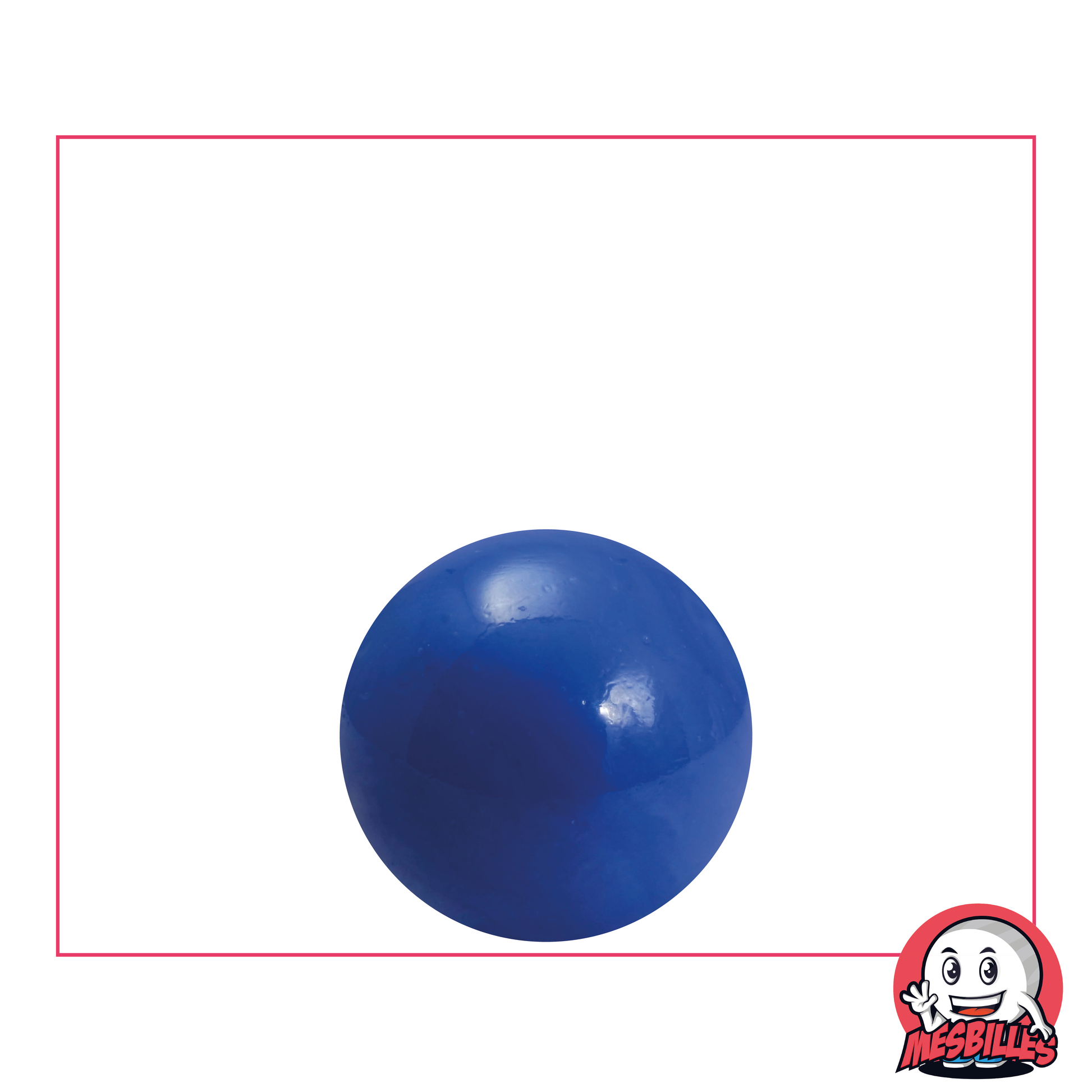 Canica Perla Opaca 16 mm | Una Oda al Color Azul - MisCanicas - MisCanicas