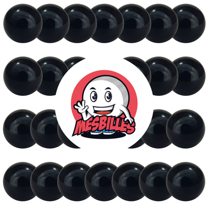 1 Canica Negra 25 mm