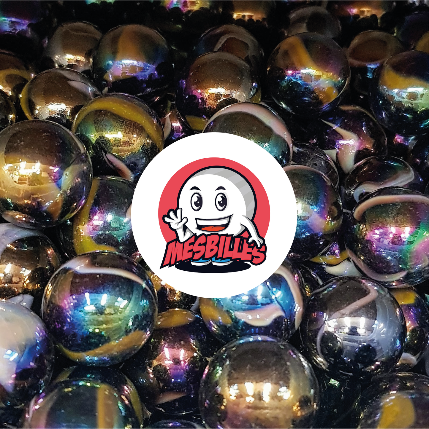 1 Canica Petróleo 35 mm