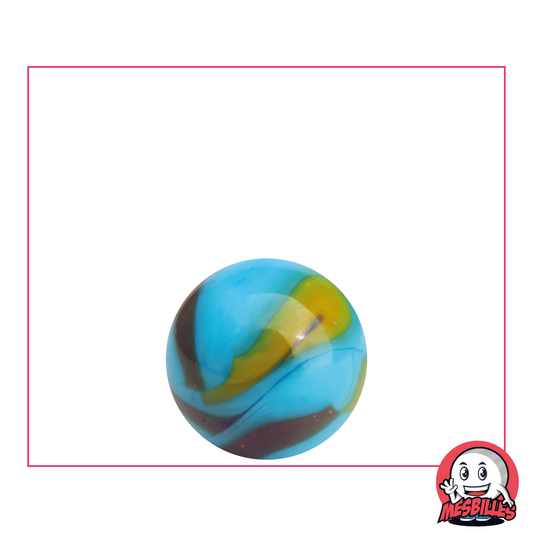 1 Canica Planeta Tierra 16 mm