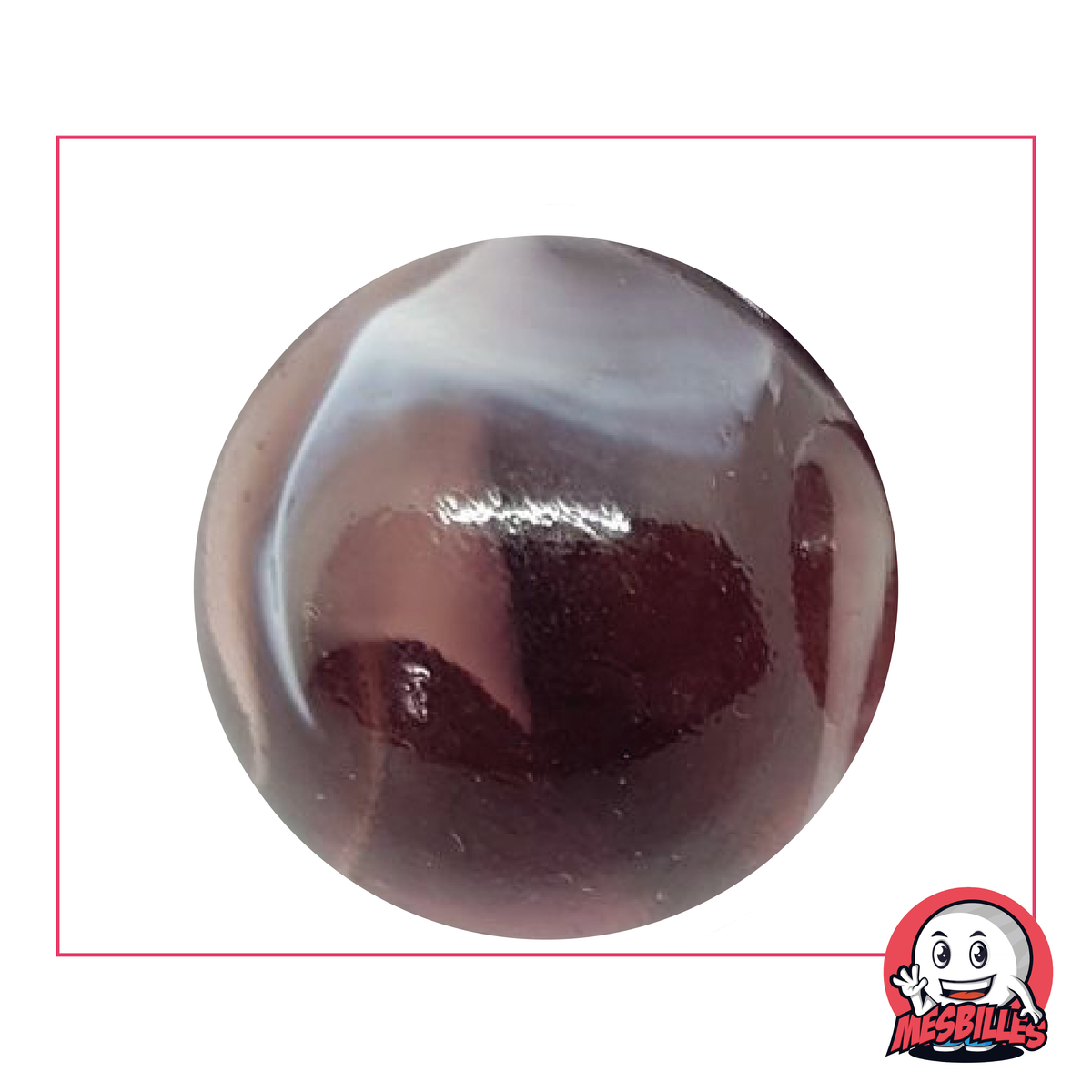 1 Canica Púrpura 42 mm
