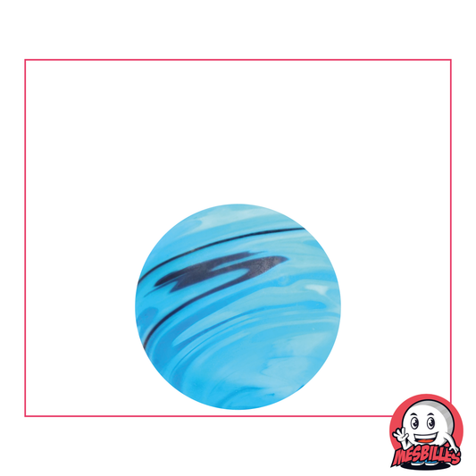 1 Canica Arte Tormenta de Arena Azul 22 mm