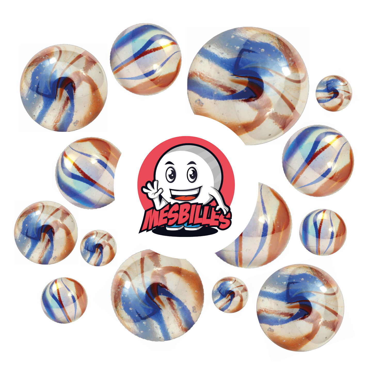 1 Canica Escorpión 25 mm