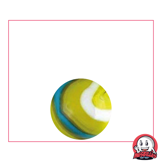 1 Canica Tigre Verde 16 mm