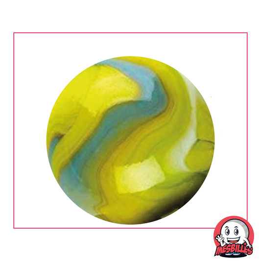 1 Canica Tigre Verde 42 mm