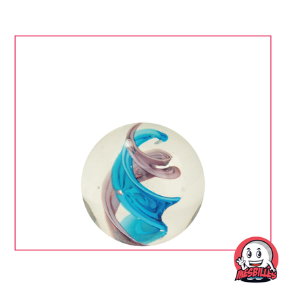 1 Canica Art Tornado Violeta 22 mm
