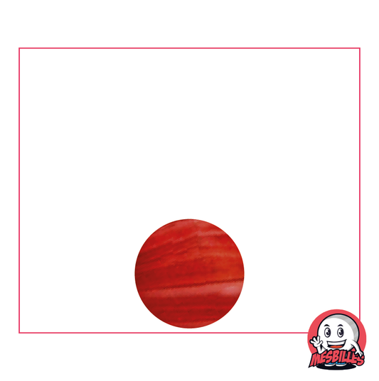 1 Canica Lollipop Naranja 10 mm