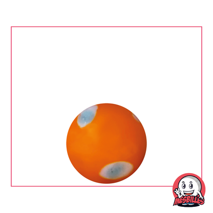 Canica Kim'Play, Canica Galactika Naranja, canica de vidrio opaco de 16 mm