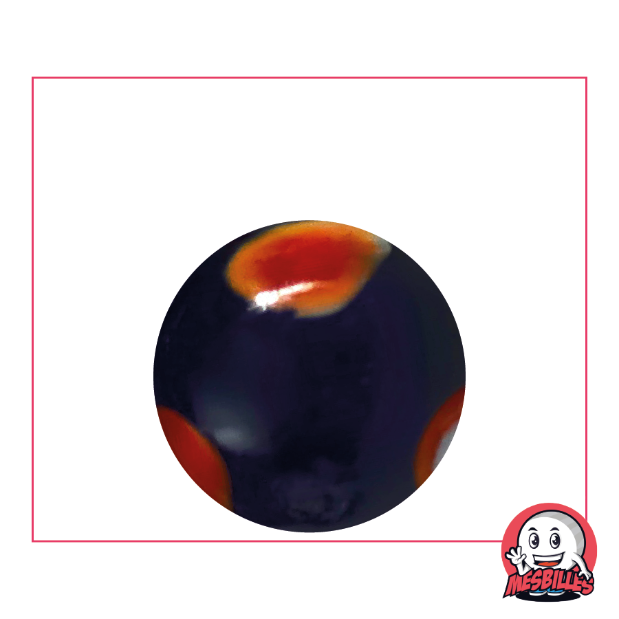 Canica KimPlay Galactika Azul 25 mm Pon una galaxia en tu bolsillo