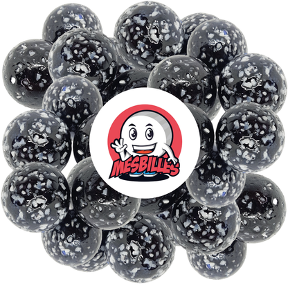 1 Canica pepita Negro 25 mm