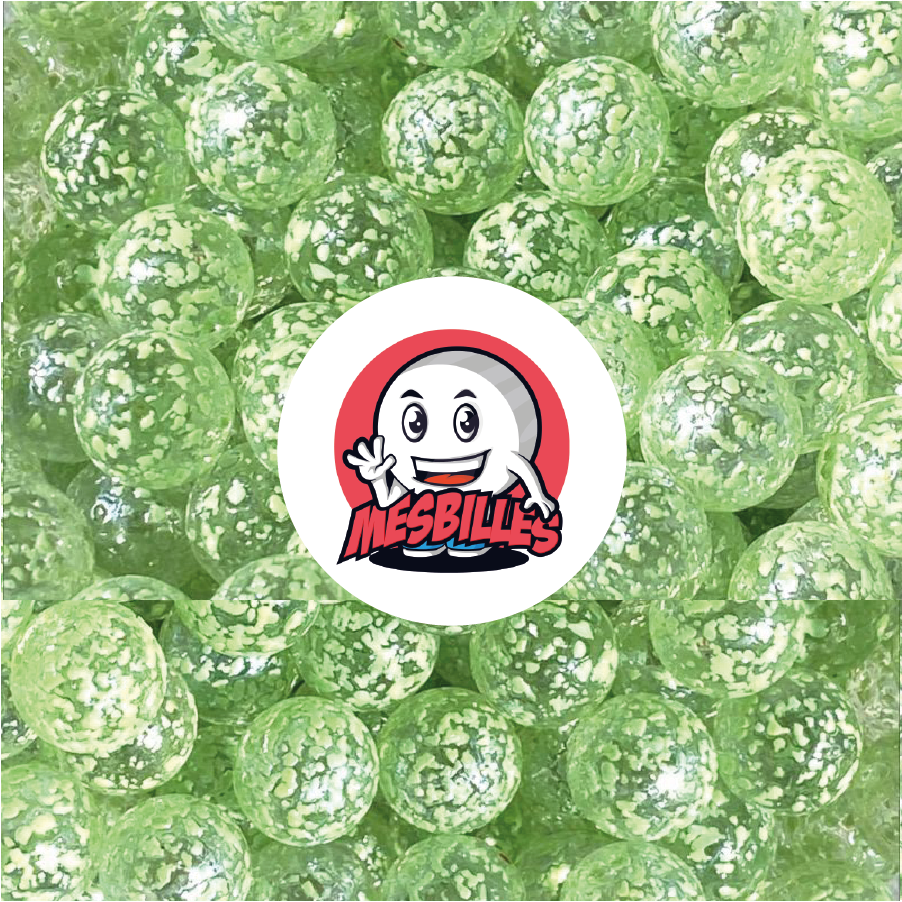1 Canica Pépite Verde 25 mm