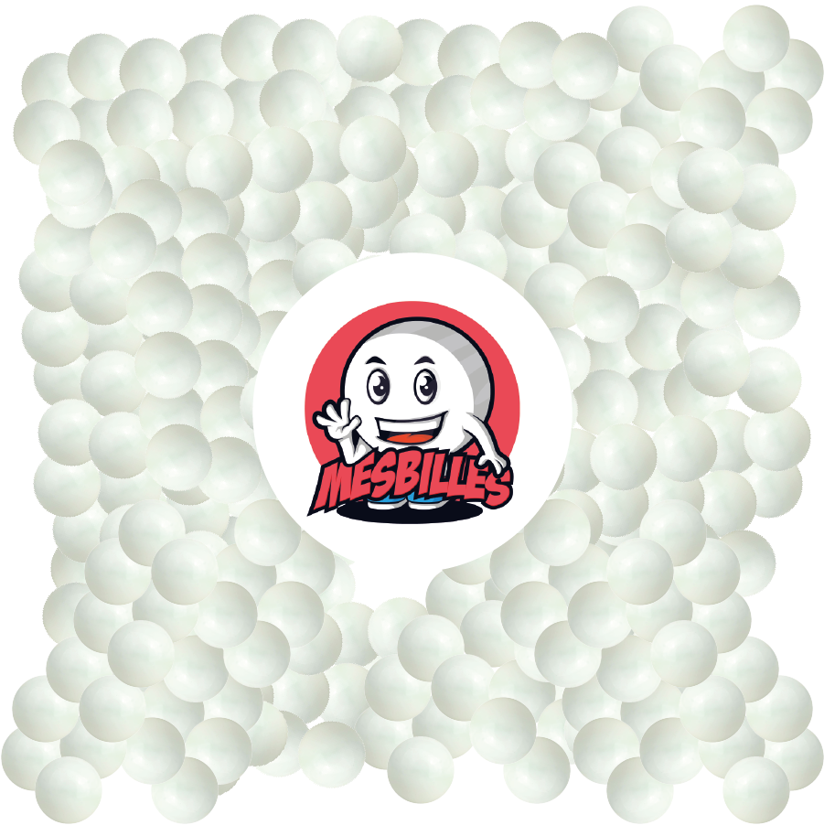 1 Canica Perla Blanca 10 mm