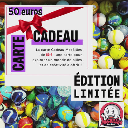 Tarjeta regalo MisCanicas 50 €