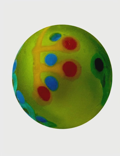 1 Canica Art Pinata Esmerilada Verde 22 mm