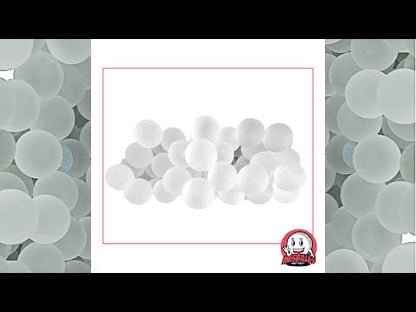 1 Canica Cristal Helado 12 mm
