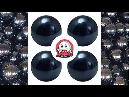 1 Canica Negro Brillante 25 mm